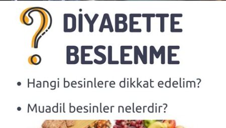 Diyabetik Beslenme ve Tarifler